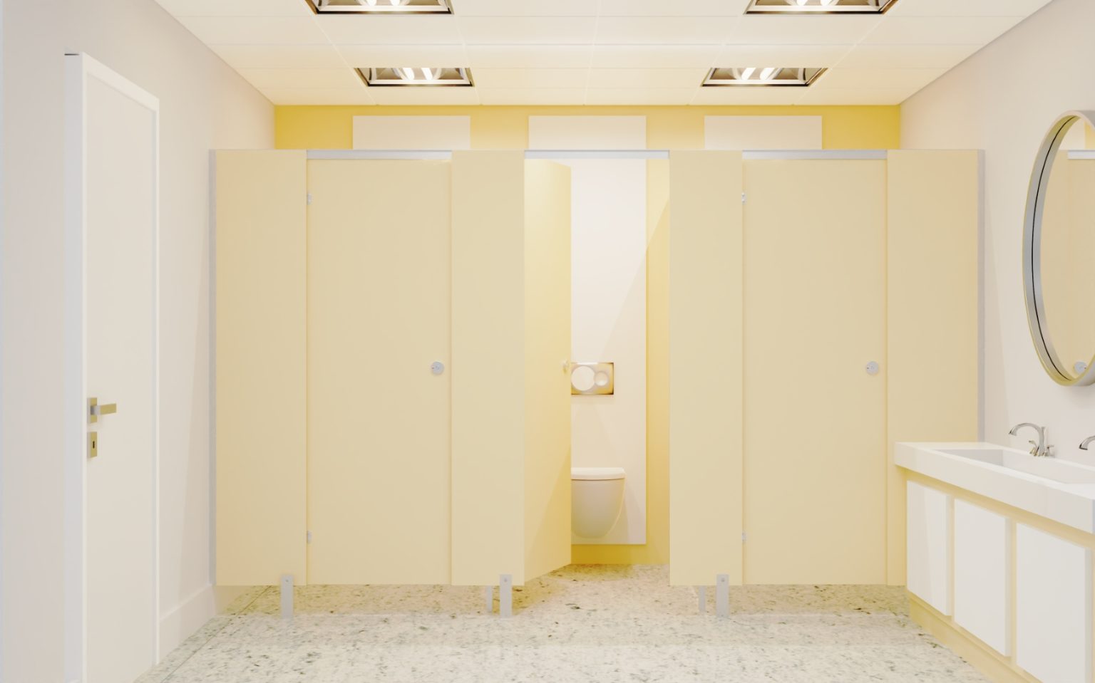 Washroom Cubicles for Office Use toilet cubicles office