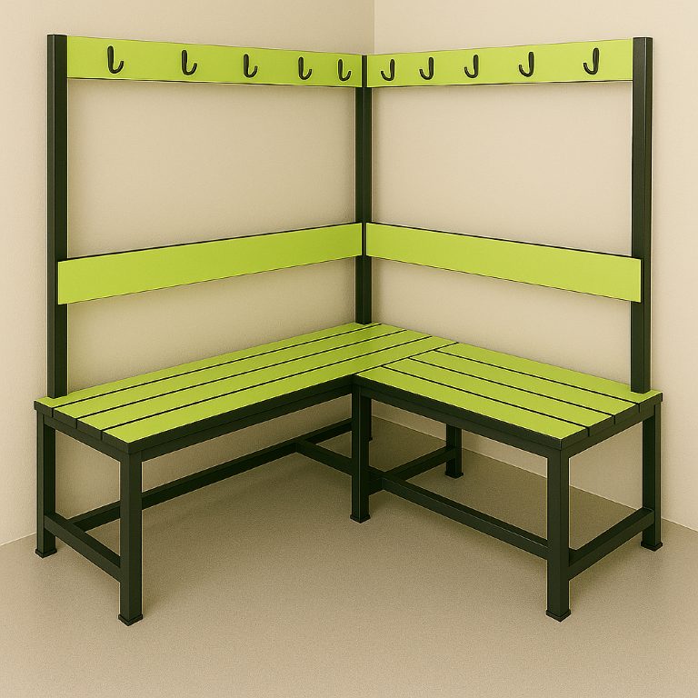 Hardwood Slat Bench