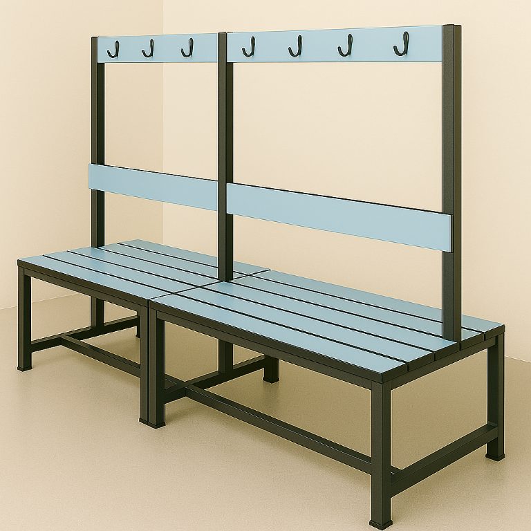 Hardwood Slat Bench