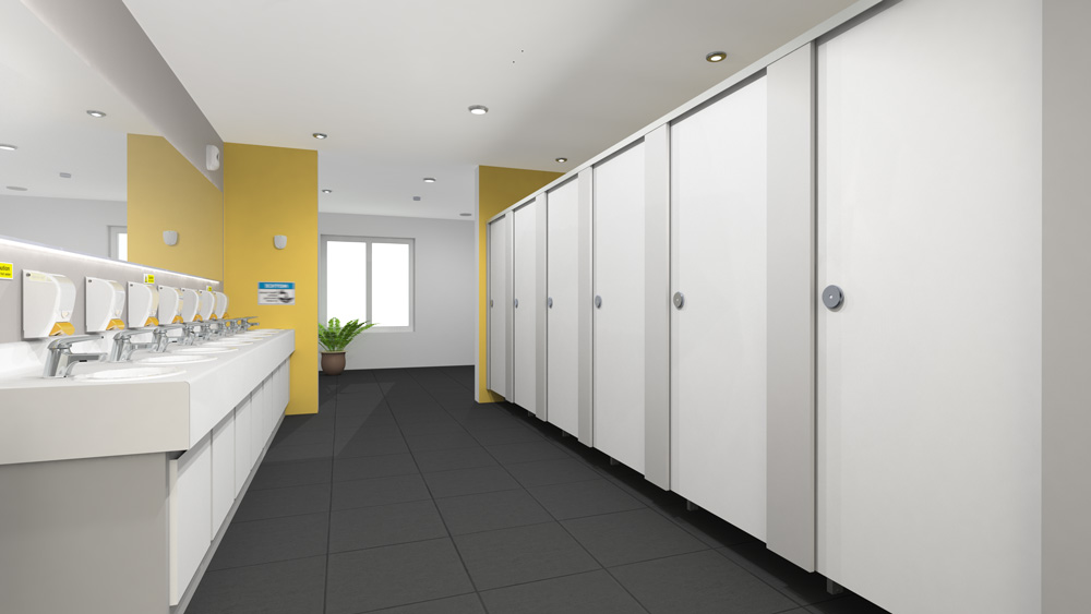 Economy Toilet Cubicles