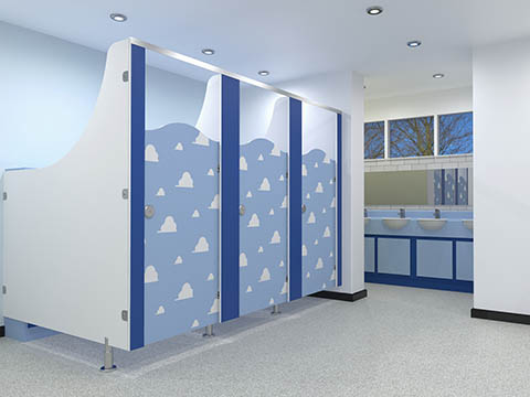 Toilet Cubicles for schools