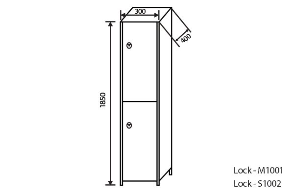 Locker schematic layout