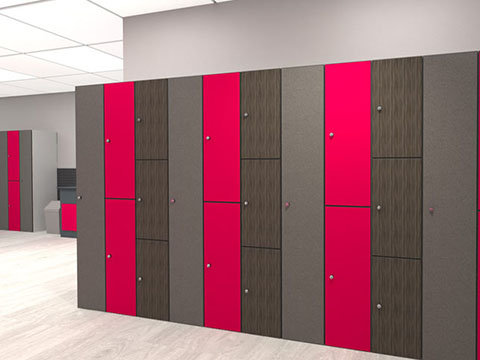 Changing Room Lockers