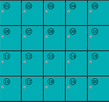 engraved lockers