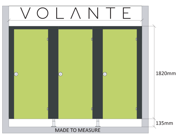 volante cubicle spec