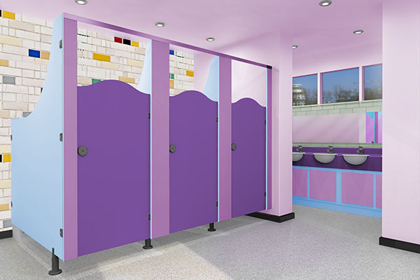 toilet cubicles education