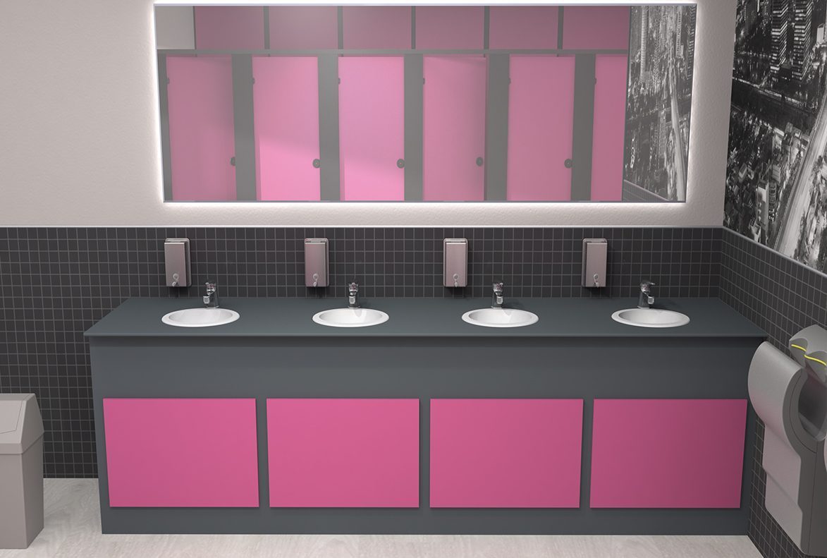 toilet cubicles healthcare