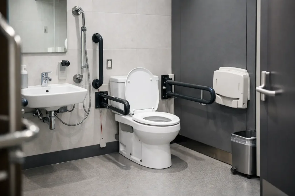 Accessible Toilet Cubicle Dimensions Guide