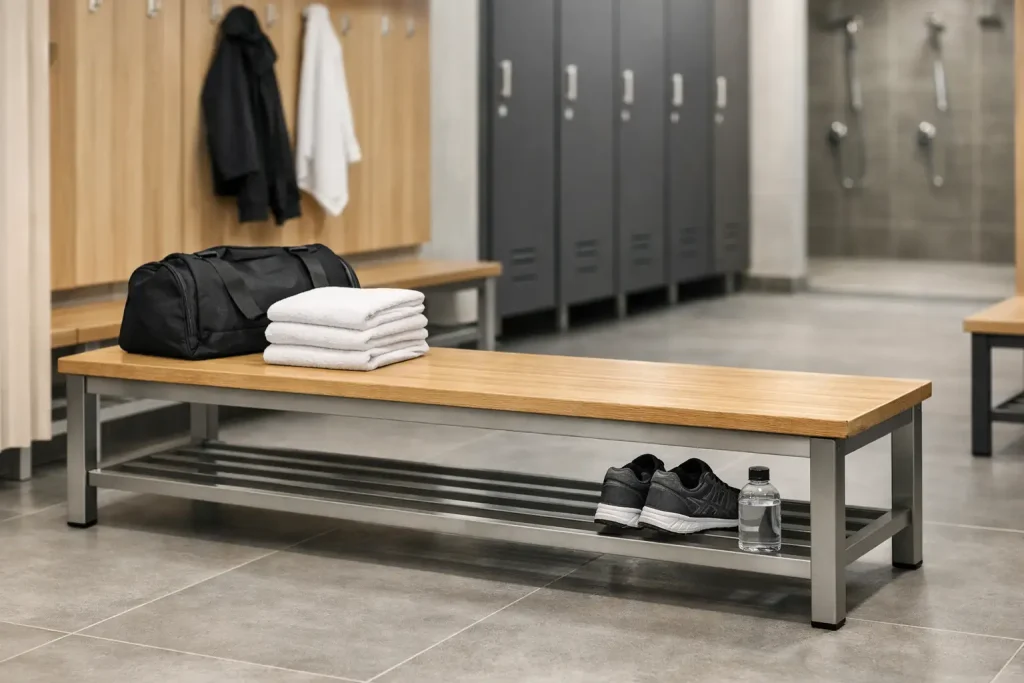 Indoor Bench Seating for Changing Rooms