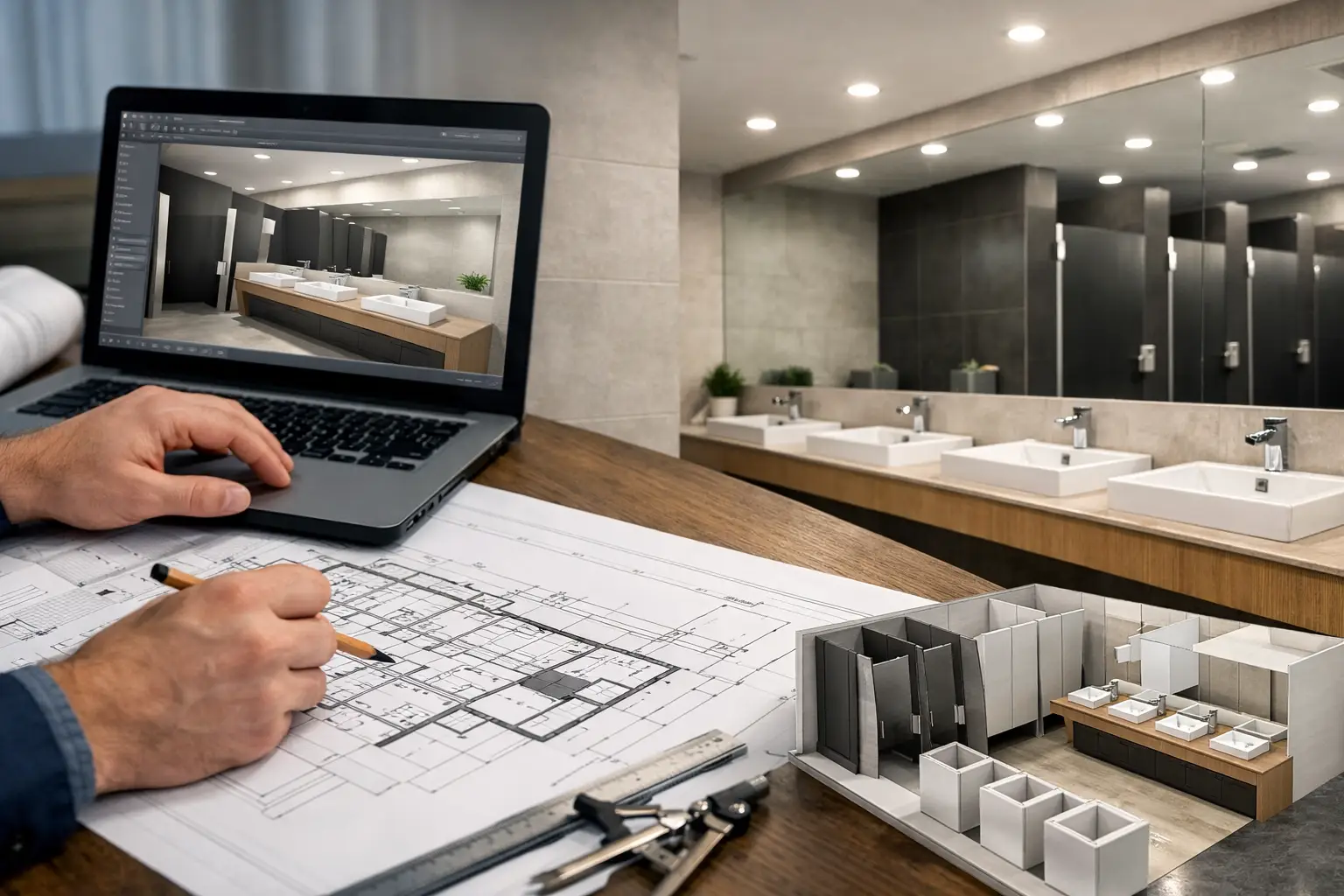 Why Use a Washroom CAD Design Service?