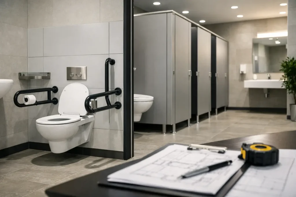 How to Plan Compliant Washrooms for UK Projects
