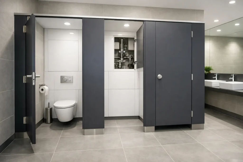 Made to Measure IPS Panels for Commercial Washrooms