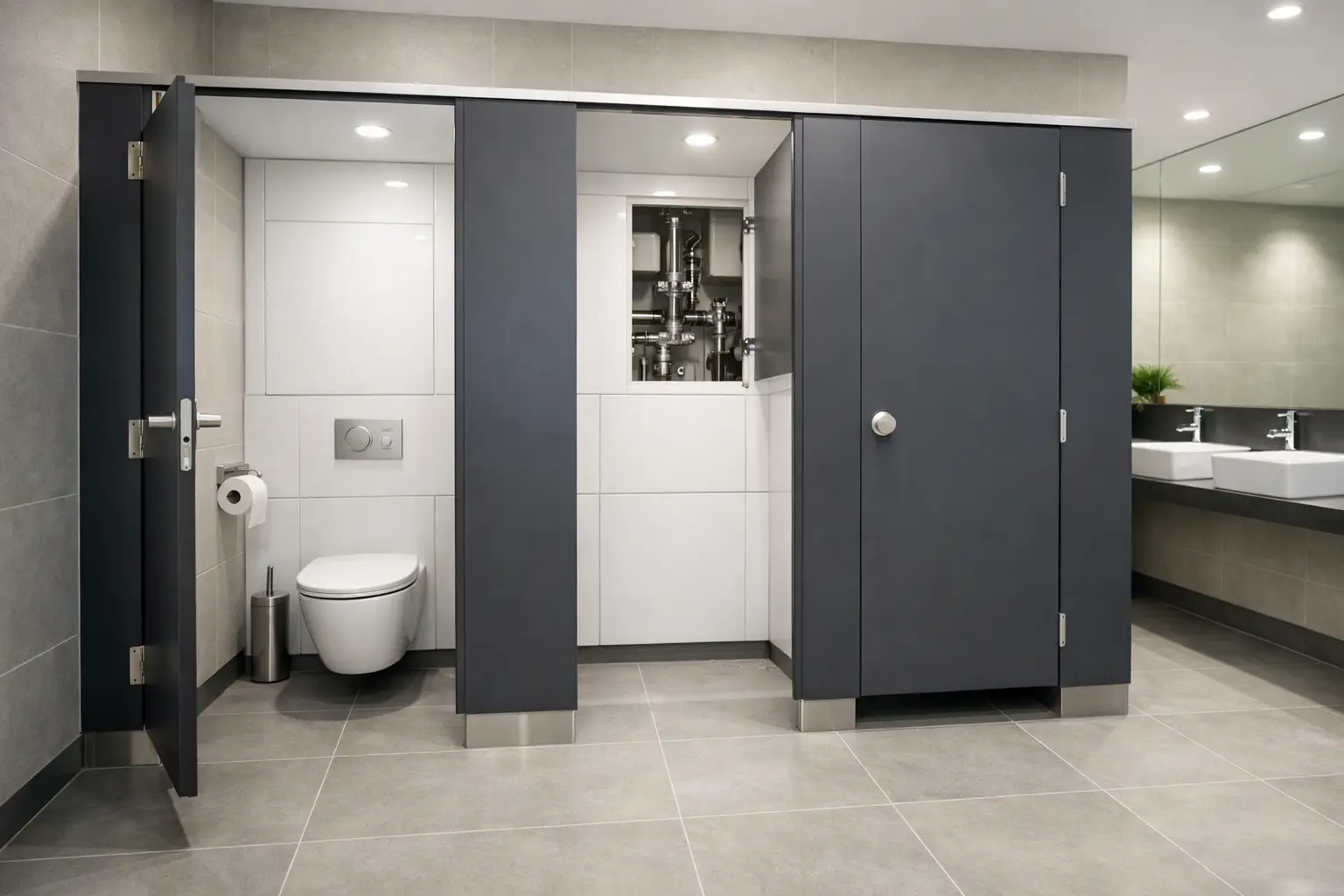 Made to Measure IPS Panels for Commercial Washrooms 1 Made to Measure IPS Panels for Commercial Washrooms