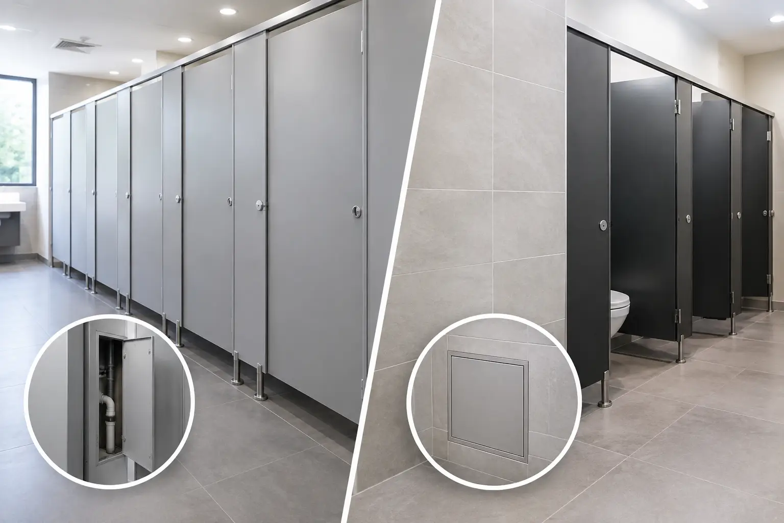 IPS Panels Versus Tiled Boxing for Washrooms 1 IPS Panels Versus Tiled Boxing for Washrooms