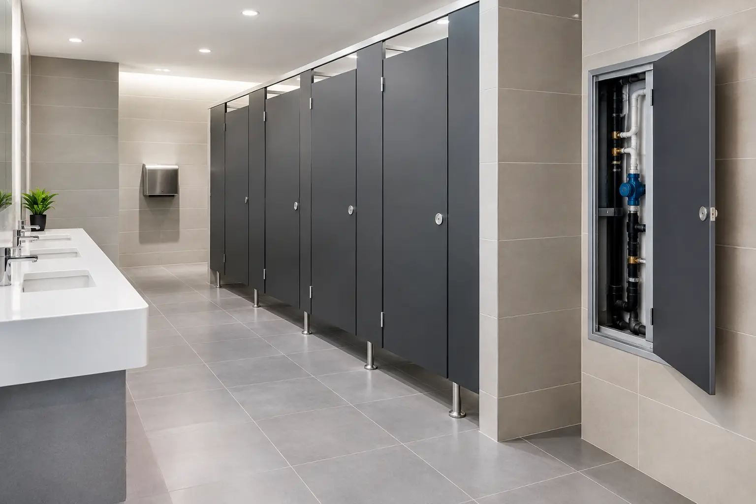 IPS Systems for Commercial Washroom Projects 1 IPS Systems for Commercial Washroom Projects