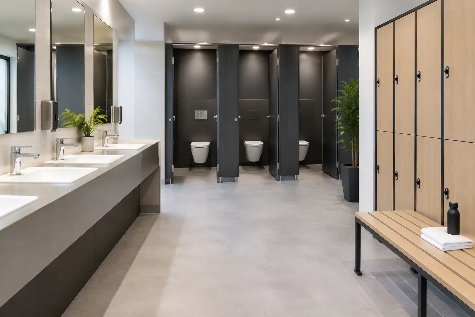 How to Create Hygienic Changing Rooms That Last