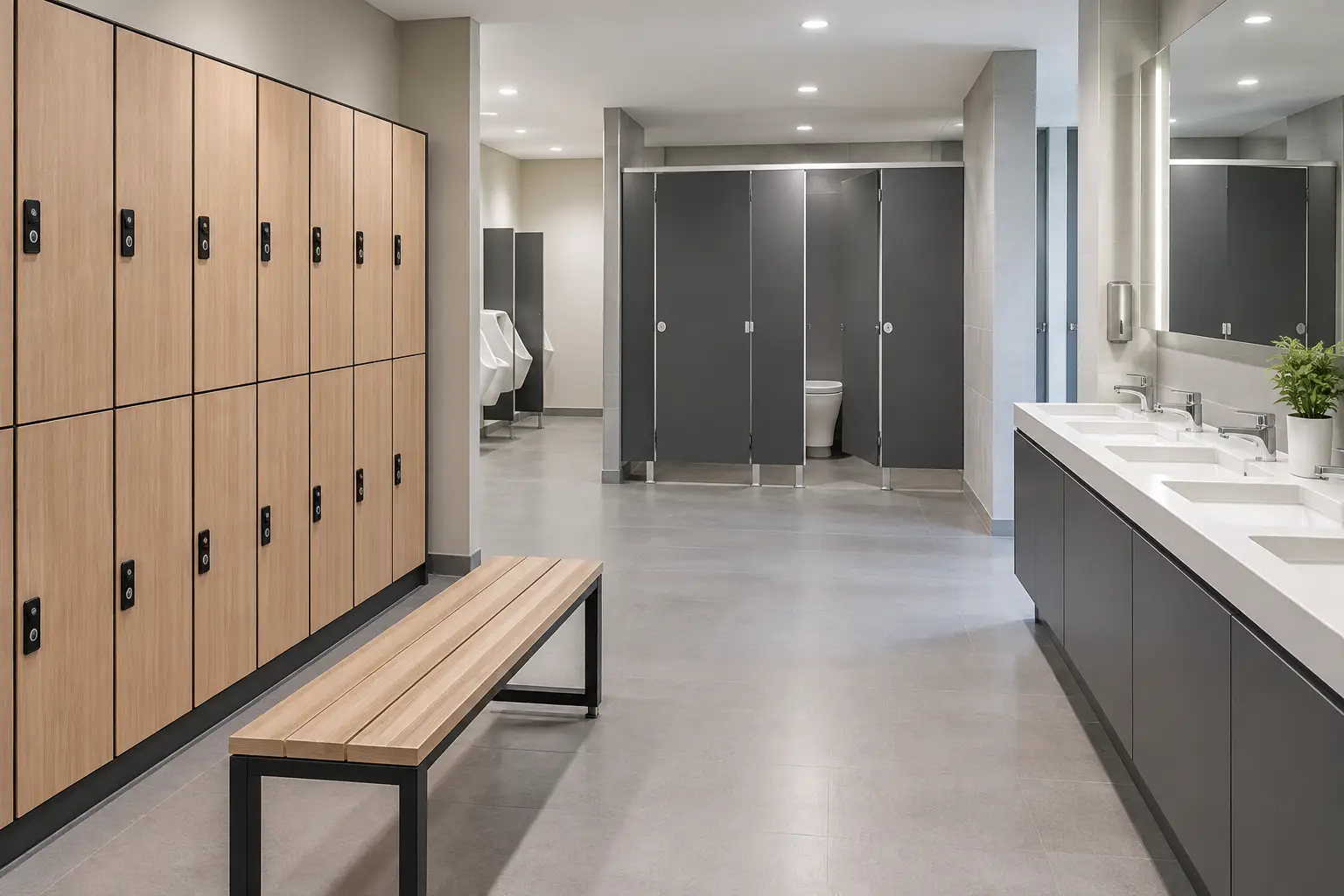 Locker Door Materials for Commercial Projects 1 Locker Door Materials for Commercial Projects